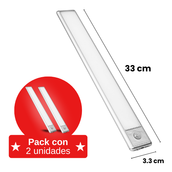 SmartLight™ - Luz sensor inteligente ⚡(Pack 2 unidades)