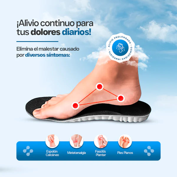 Plantilla Especial Orthoflex™ - 4D Pisando en Nubes