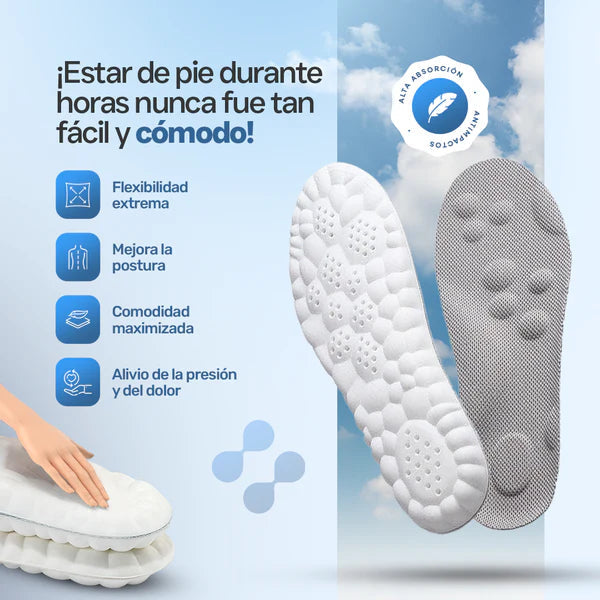 Plantilla Especial Orthoflex™ - 4D Pisando en Nubes