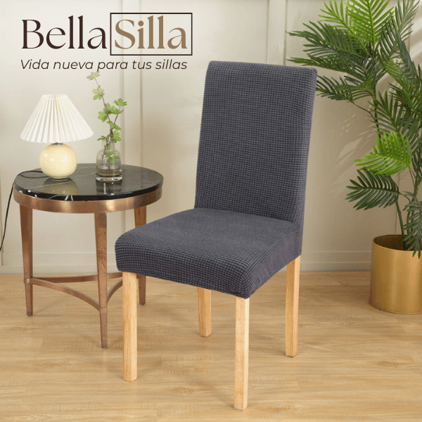BellaSilla – Juego de 6 Piezas Premium de Fundas para Silla