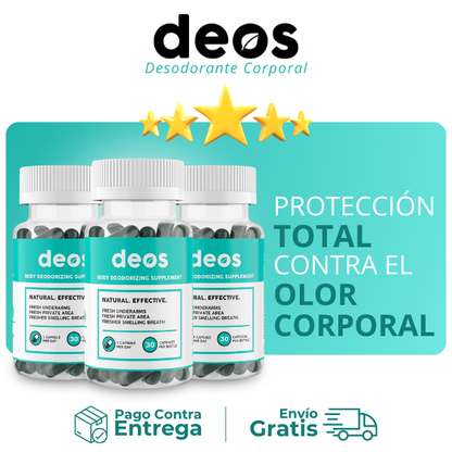 DEOS™ – Suplemento Desodorante Interno