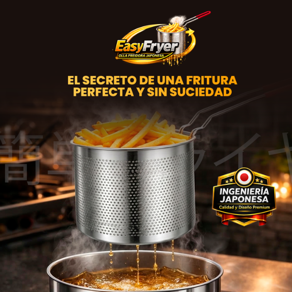 EasyFryer - Olla Freidora Japonesa 🔥 Promoción de lanzamiento: 50% OFF 🔥