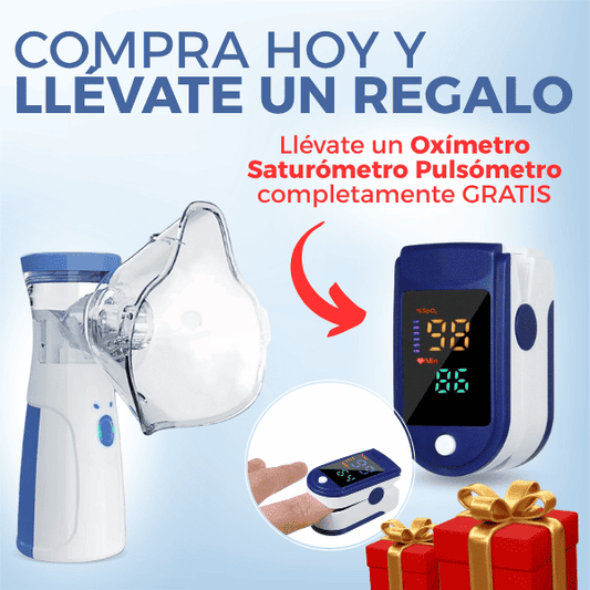 Nebulizador Portátil + Regalo Exclusivo 🎁 SOLO POR HOY 🔥