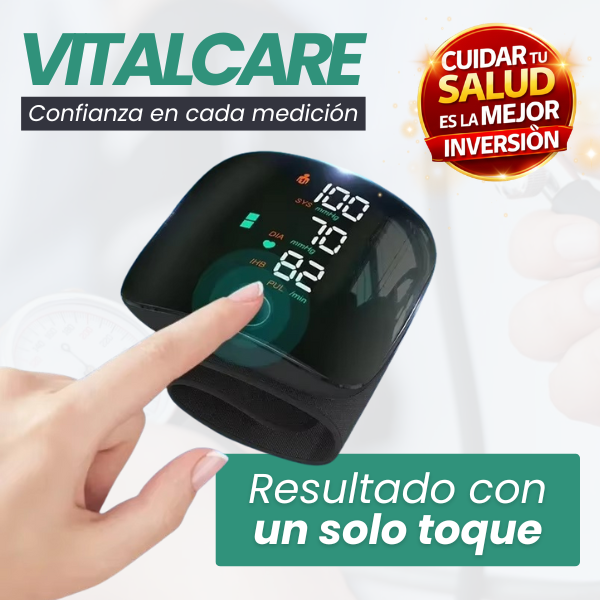 VitalCare™ - Toma tu presion rápido y confiable 💙