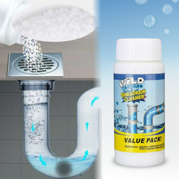 DrainCleaner­™ - Polvo Limpiador de Drenaje - Pack de 3 unidades