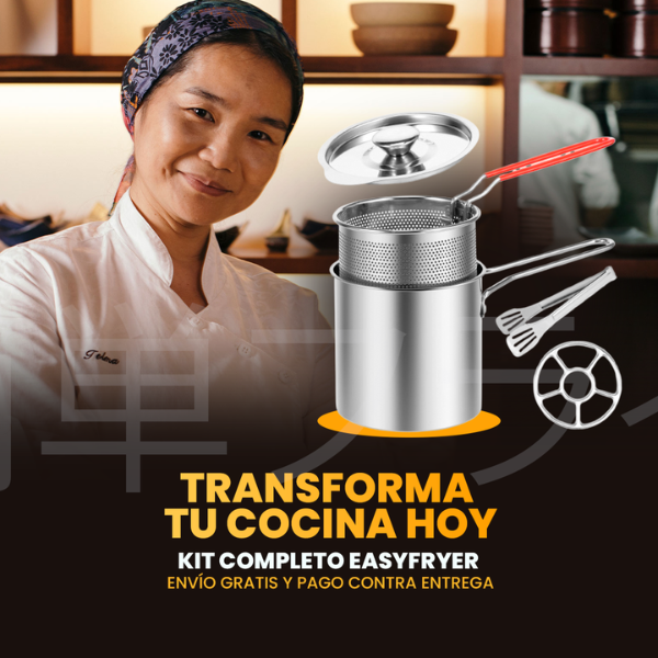EasyFryer - Olla Freidora Japonesa 🔥 Promoción de lanzamiento: 50% OFF 🔥