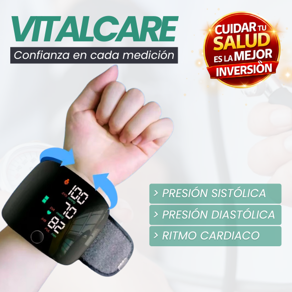VitalCare™ - Toma tu presion rápido y confiable 💙