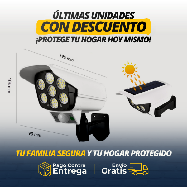 ProtectLight™ - Foco solar de seguridad 🛡️✨