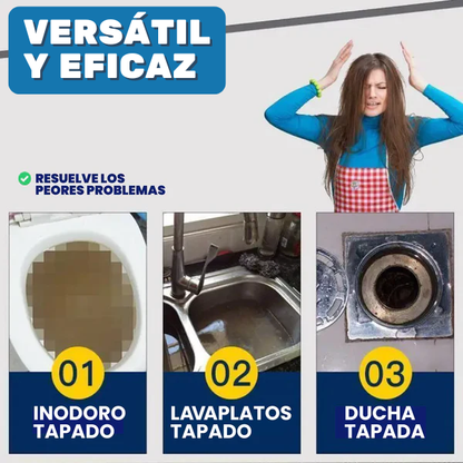 DrainCleaner­™ - Polvo Limpiador de Drenaje - Pack de 3 unidades