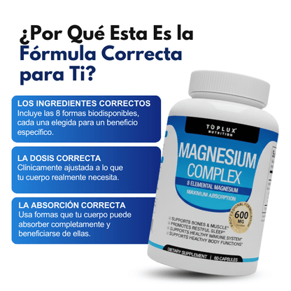 Magnesio Complex 600mg