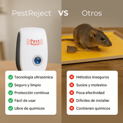 Repelente Eléctrico PestReject™ 🔥 Solo por HOY : PAGA 1 Y LLÉVATE 2 🔥