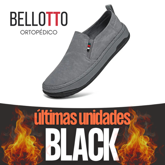 MOCASIN ORTOPEDICO BELLOTTO 🔥 Ultimas Unidades Black con 50% OFF🔥