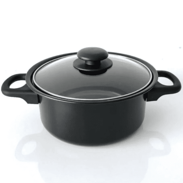 Set de 13 Piezas de Cocina | 3 Ollas Antiadherentes + 1 Sarten Antiadherente + Utensilios 🔥 50% OFF 🔥