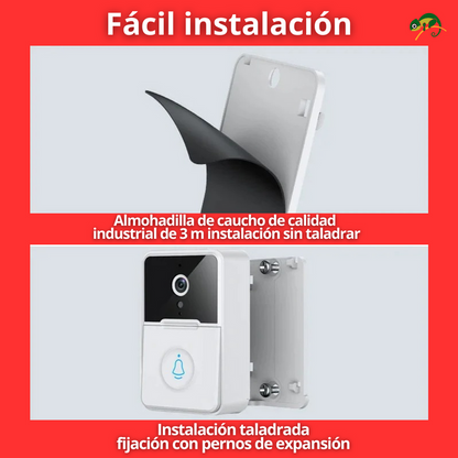 SMART DOORBELL - Timbre Inalámbrico Con Camara 🔥 SOLO POR HOY: 52% OFF 🔥