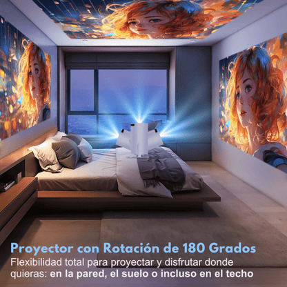 Projetor Portátil CineMax Super LED 🔥 40% OFF - SOLO POR HOY 🔥