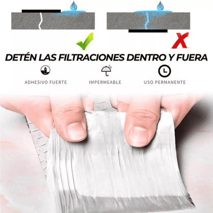 [2x1] Cinta de Sellado Impermeable 5cm x 5m 🚨 Últimas Unidades 🚨